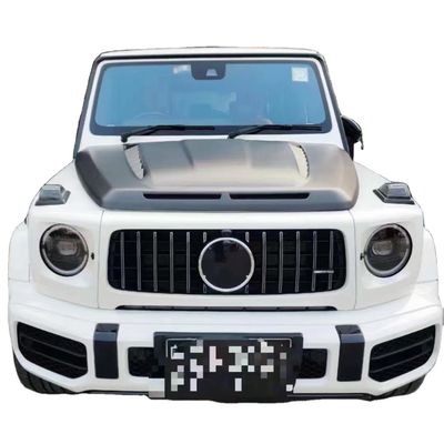 Dla Benz klasy G W464 W463 G500 G550 G63 G350 Okładka maszynowa z włókna węglowego W464 W463 Upgrade Topcar Style