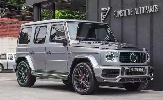 Dla Benz klasy G W464 W463 G500 G550 G63 G350 Okładka maszynowa z włókna węglowego W464 W463 Upgrade Topcar Style