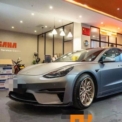 Sprzedaję Model 3 Body Kit Modernizacja dla Tesli Model 3 Z Robot-stylowe przednie i tylne zderzaki spoilery