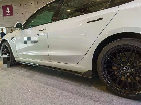 Sprzedaję Model 3 Body Kit Modernizacja dla Tesli Model 3 Z Robot-stylowe przednie i tylne zderzaki spoilery