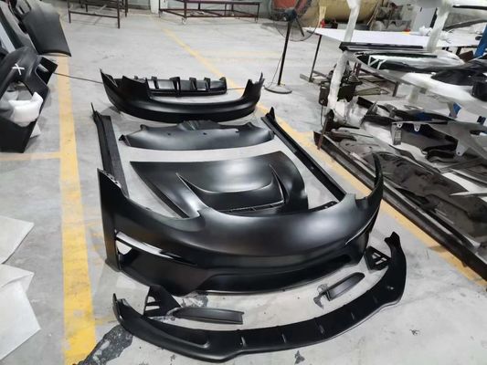 Sprzedaję Model 3 Body Kit Modernizacja dla Tesli Model 3 Z Robot-stylowe przednie i tylne zderzaki spoilery