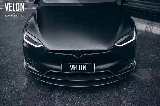 Wysokiej jakości z włókna węglowego Model X Węglowodanowy zestaw nadwozia Model X Węglowodanowy przednia łopatka tylny dyfuzor spoiler boczna spódnica