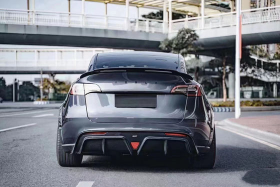 Nowy produkt MODEL Y Zestaw nadwozia z włókien węglowych Model Y Przednia łopatka tylna pokrywa rozpraszacza spoiler