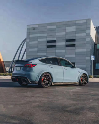 Nowy produkt MODEL Y Zestaw nadwozia z włókien węglowych Model Y Przednia łopatka tylna pokrywa rozpraszacza spoiler