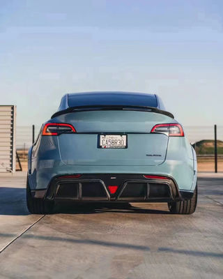 Nowy produkt MODEL Y Zestaw nadwozia z włókien węglowych Model Y Przednia łopatka tylna pokrywa rozpraszacza spoiler