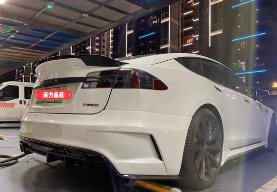 Dla tesli Model S Body Kit Model S Zmodernizowane zestawy nadwozia z przednim i tylnym zderzakiem