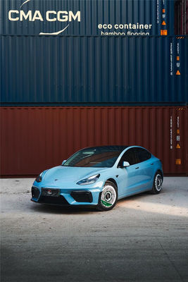 Części samochodowe dla Tesla Model 3 Body Kit PP Materiał plastikowy MODEL 3 Zmodernizowany GT4-style Front Bumper Body Kit