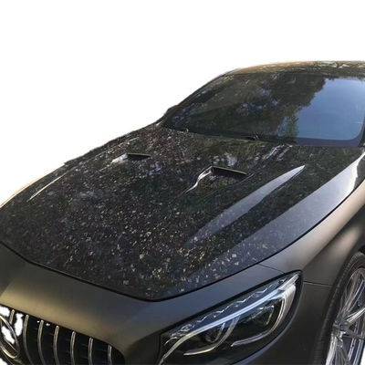 Dla Benz W217 S-class Coupe Carbon Fiber Cover Cursory W217 Modernizowany MSY Style Machine Cover