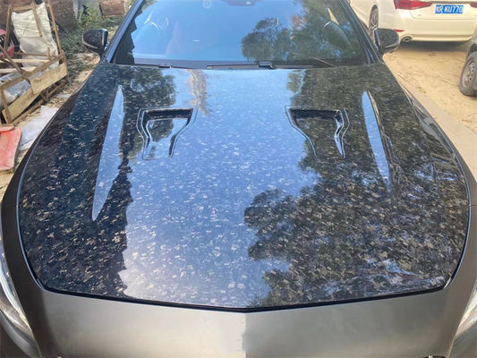 Dla Benz W217 S-class Coupe Carbon Fiber Cover Cursory W217 Modernizowany MSY Style Machine Cover