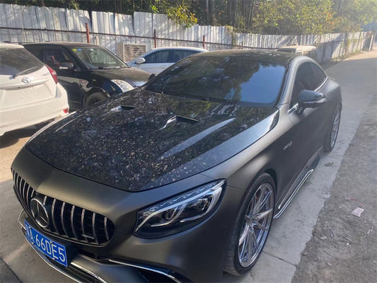 Dla Benz W217 S-class Coupe Carbon Fiber Cover Cursory W217 Modernizowany MSY Style Machine Cover