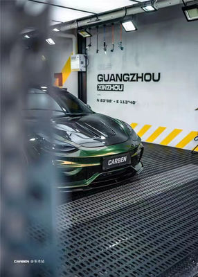 FPR 2019 Spoiler For Tesla Model 3 Body Kit 2022 ACP Style Front And Rear Bumper