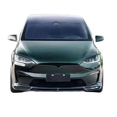 CMST Tesla Model X Body Kit Ciemnozielony Tesla Widebody Kit 2023 Front Lip Diffuser