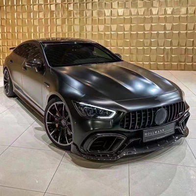 Części samochodowe Zestaw nadwozia z włókna węglowego dla Mercedes AMG GT63S GT63S Zmodernizowany zestaw nadwozia w stylu szynki przedniej, dyfuzora spoiler