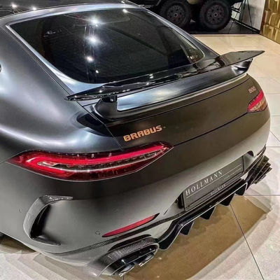 Części samochodowe Zestaw nadwozia z włókna węglowego dla Mercedes AMG GT63S GT63S Zmodernizowany zestaw nadwozia w stylu szynki przedniej, dyfuzora spoiler