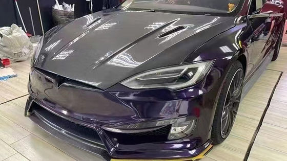 Model S Tesla Body Kit 2017 - 2019 tylny zderzak spoiler maszyna maszyny