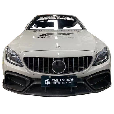 Części samochodowe dla Mercedes W205 C180 C260 C300 Body Kit W205 C180 C260 C300 Upgraded IMP Style Front Bumper Body Kit