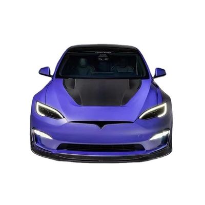 Vors Style Tesla Body Kit 2013 - 2016 Tesla Model S Spoiler Hood Side Skirt