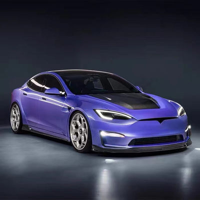 Vors Style Tesla Body Kit 2013 - 2016 Tesla Model S Spoiler Hood Side Skirt