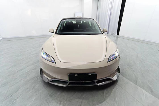 Włókno węglowe Tesla Model 3 Body Kit Nowy naprawka Tesla Side Skirt Front Lip Diffuser