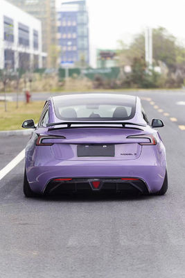 Włókno węglowe Tesla Model 3 Body Kit Nowy naprawka Tesla Side Skirt Front Lip Diffuser
