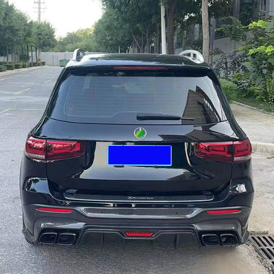 Części samochodowe dla Mercedes GLB Węglowodanowy zestaw nadwozia GLB Węglowodanowy przedni skop Dyfuzor Spoiler Hood