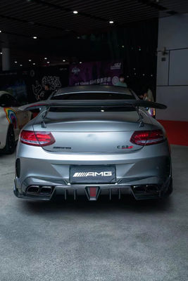 Części samochodowe dla Mercedes C63 Coupe Spoiler z włókna węglowego W205 C63 C63S Zmodernizowany IMP-style GT Tail Spoiler