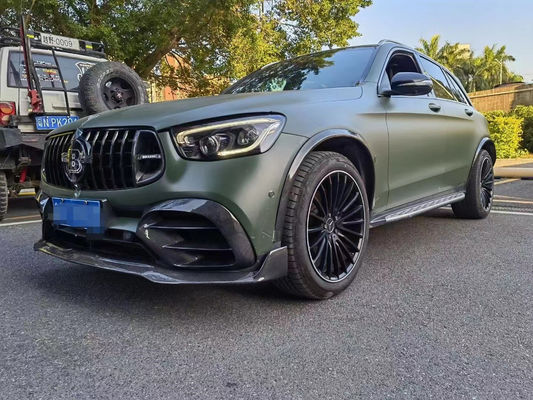 Do Mercedes-Benz GLC63 Zestaw nadwozia z włókna węglowego GLC63 Zmodernizowany Bs Style Zestaw nadwozia z włókna węglowego przednia usta dyfuzor spoiler