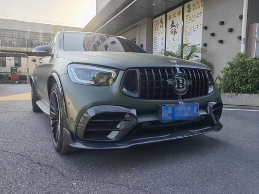 Do Mercedes-Benz GLC63 Zestaw nadwozia z włókna węglowego GLC63 Zmodernizowany Bs Style Zestaw nadwozia z włókna węglowego przednia usta dyfuzor spoiler