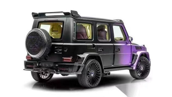 Do Mercedes-Benz W464 G500 G63 Zestaw nadwozia z włókna węglowego W464 Modernizowany MSY P920 Styl Przedni i tylny zderzak spoiler Hood Body Kit