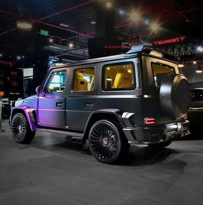Do Mercedes-Benz W464 G500 G63 Zestaw nadwozia z włókna węglowego W464 Modernizowany MSY P920 Styl Przedni i tylny zderzak spoiler Hood Body Kit