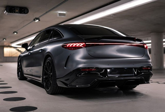 Do Mercedes EQS Zestaw nadwozia z włókna węglowego Zestaw nadwozia z włókna węglowego EQS Upgrade BS Style Zestaw nadwozia z włókna węglowego przednia usta dyfuzor spoiler