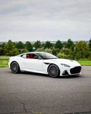 DBS Aston Martin Body Kit Biały 770 Style Front Spoiler W Samochodowym Dyfuzorze Warg