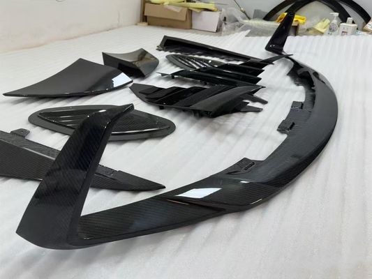 DBS Aston Martin Body Kit Biały 770 Style Front Spoiler W Samochodowym Dyfuzorze Warg