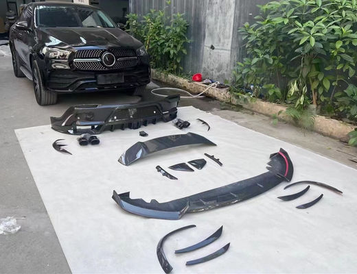 Do Mercedes-Benz GLE Coupe Carbon Fiber Body Kit GLE Coupe MSY Style Carbon Fiber Front Lip Diffuser Spoiler Kit