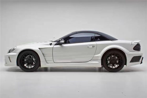 Do Mercedes SL R230 Widebody Kit SL R230 Modernizowany Misha Style Front and Rear Bumper Spoiler Widebody Kit