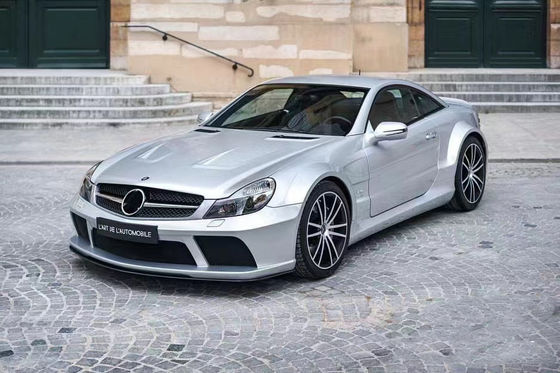 Do Mercedes SL R230 Widebody Kit SL R230 Zmodernizowany styl BS Front and Rear Bumper Spoiler Widebody Kit
