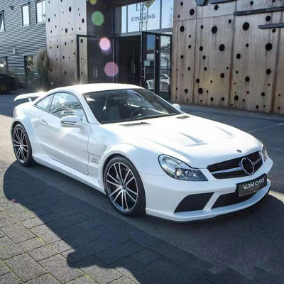 Do Mercedes SL R230 Widebody Kit SL R230 Zmodernizowany styl BS Front and Rear Bumper Spoiler Widebody Kit
