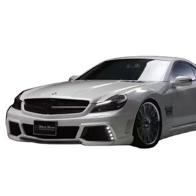 Do Mercedes SL R230 Widebody Kit SL R230 Modernizowany styl WD Front and Rear Bumper Spoiler Widebody Kit