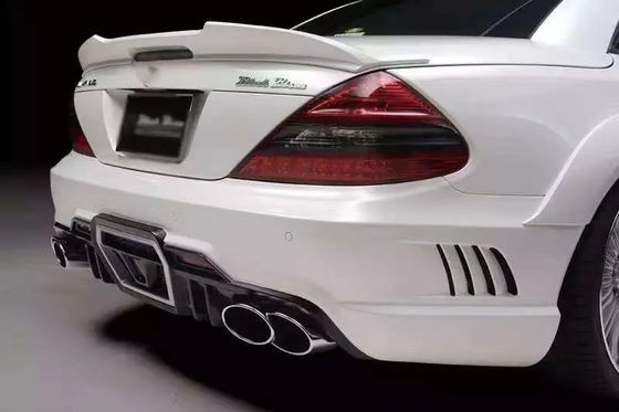 Do Mercedes SL R230 Widebody Kit SL R230 Modernizowany styl WD Front and Rear Bumper Spoiler Widebody Kit