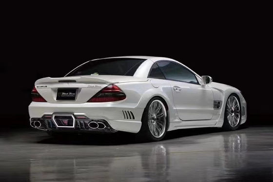 Do Mercedes SL R230 Widebody Kit SL R230 Modernizowany styl WD Front and Rear Bumper Spoiler Widebody Kit