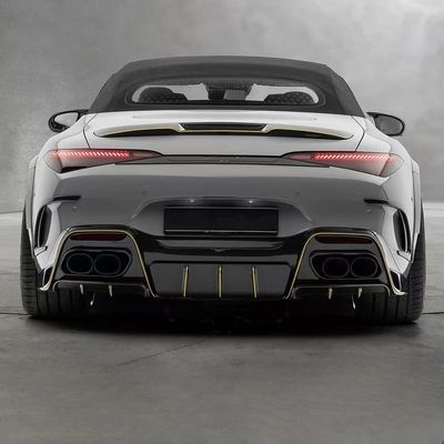 dla Mercedes SL63 Zestaw nadwozia z włókna węglowego Zestaw nadwozia z włókna węglowego w stylu MSY