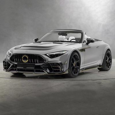 dla Mercedes SL63 Zestaw nadwozia z włókna węglowego Zestaw nadwozia z włókna węglowego w stylu MSY