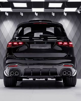 Do Mercedes X167 GLS450 Carbon Fiber Body Kit GLS Upgrade BS Style Front Lip Diffuser Spoiler Widebody Kit