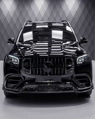Do Mercedes X167 GLS450 Carbon Fiber Body Kit GLS Upgrade BS Style Front Lip Diffuser Spoiler Widebody Kit