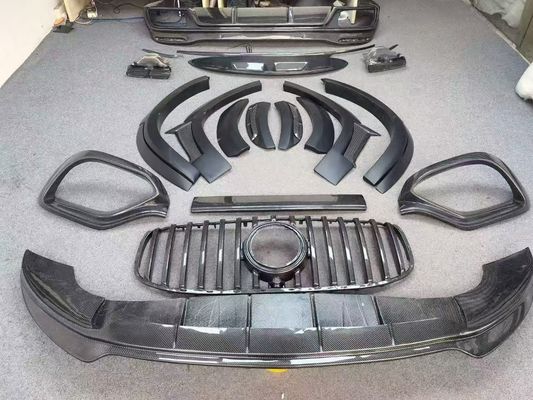 X167 GLS450 Mercedes Benz Body Kit LD Style Włókno węglowe