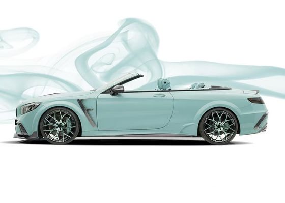 S63 Coupe Mercedes Benz Body Kit MSY Style 2012 - 2019 Samochodowy zderzak spoiler