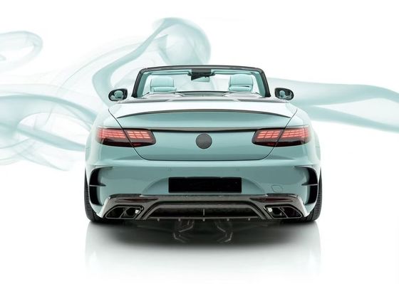 S63 Coupe Mercedes Benz Body Kit MSY Style 2012 - 2019 Samochodowy zderzak spoiler