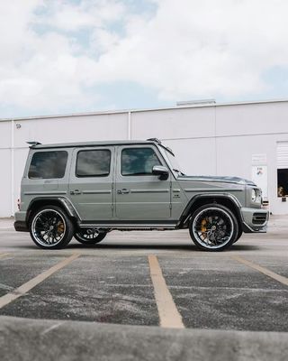 G500 G63 Mercedes Sprinter Body Kit VOS Style Diy Front Lip Spoiler Wheel Arch