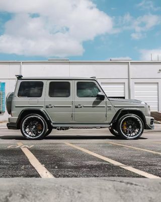 G500 G63 Mercedes Sprinter Body Kit VOS Style Diy Front Lip Spoiler Wheel Arch