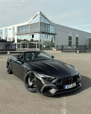 SL63 Mercedes Benz SL Body Kit 2015 - 2016 BS Style Hood Spoiler Front Lip Diffuser